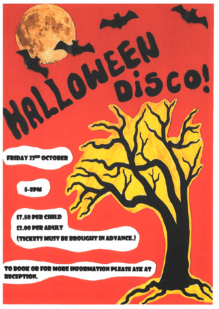 Flying Fortress Halloween Disco 2026 poster details